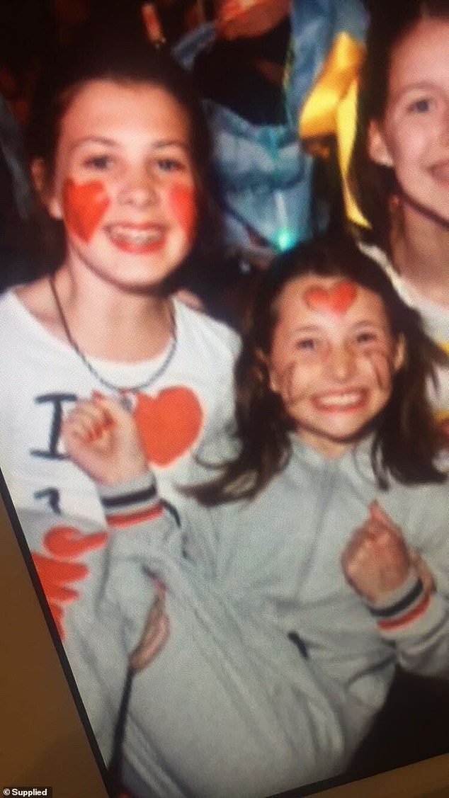 We painted red love hearts on our faces and made homemade products for our first 1D concert.