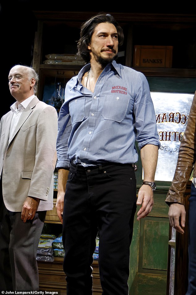 Adam Driver plays country music icon Strings McCrane, who finds himself at a crossroads after the death of his mother, in Kenneth Lonergan's tragicomedy that runs until December 22.