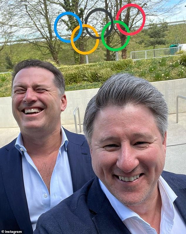 The outgoing executive, pictured at the Paris Olympics with Today show host Karl Stefanovic, has been criticized for a series of decisions 