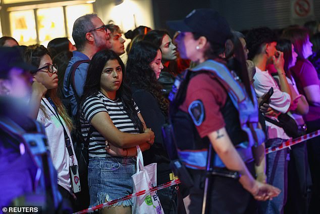 Crowds of fans descended on the scene in Buenos Aires following the death of Liam Payne.