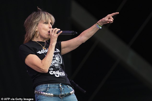 Chrissie (pictured in 2017), who performs with bandmates Martin Chambers, Nick Wilkinson, James Walbourne, Eric Heywood and Carwyn Ellis, told fans she is not 