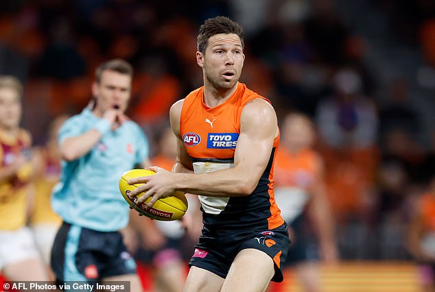 GWS captain Toby Greene reportedly faces a $20,000 fine following the performance.