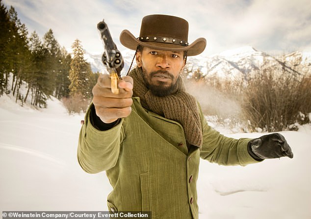 Django is played by actor Jamie Foxx during the film. It is understood that Idun's colleagues had no problem with him dressing like the character.