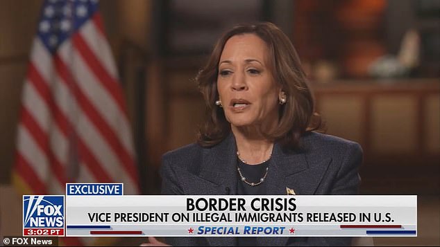 Vice President Harris and Baier clashed over several topics during their interview, including the issue of the southern border.