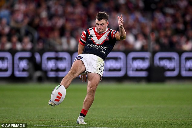 The 21-year-old is considered the first choice to play at halfback for the Roosters next season with his usual number 7, Sam Walker, out for an extended period due to a serious injury.