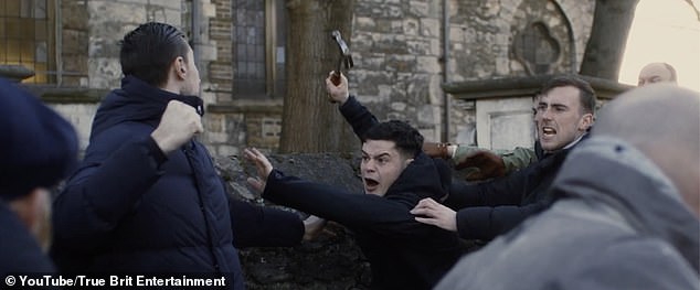 The trailer has given a preview of what to expect and begins with actor Danny speaking to the camera with a suspicious substance in his hand while a group of men fight in the background.