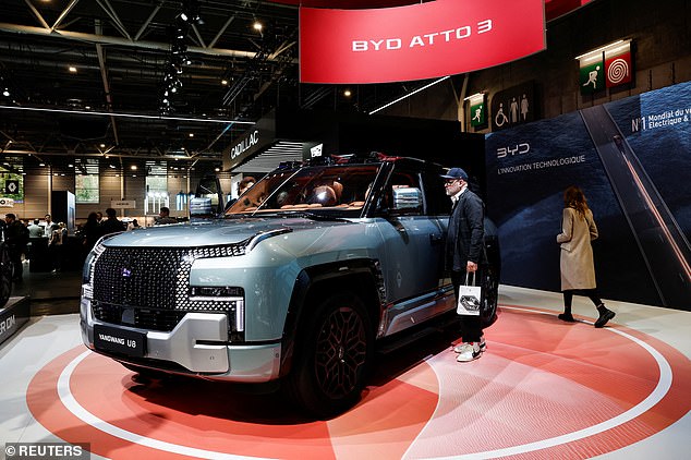 The U8 was one of the stars of the 2024 Paris Motor Show this week, and its unique features make the hybrid SUV stand out from everything else.