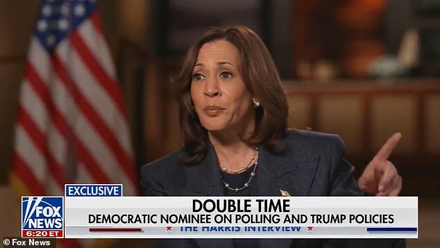 Harris repeatedly attempted to pivot to attack Trump and portray him as unfit for office.