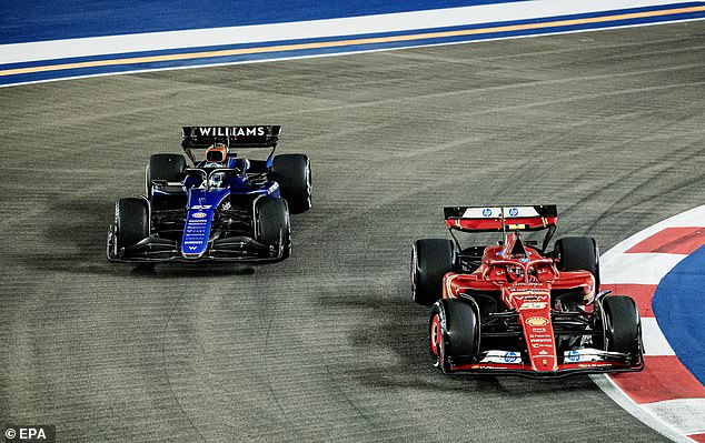 Williams celebrates Albon's 100th career weekend during the Grand Prix in Austin, Texas.