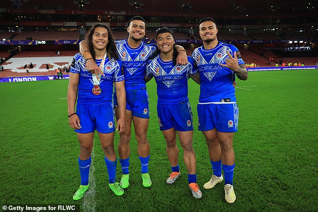 Samoa would have struggled to field a team if the match against England had gone ahead as planned.