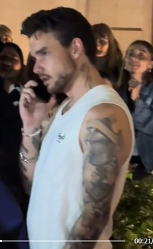 Liam Payne photographed in Argentina