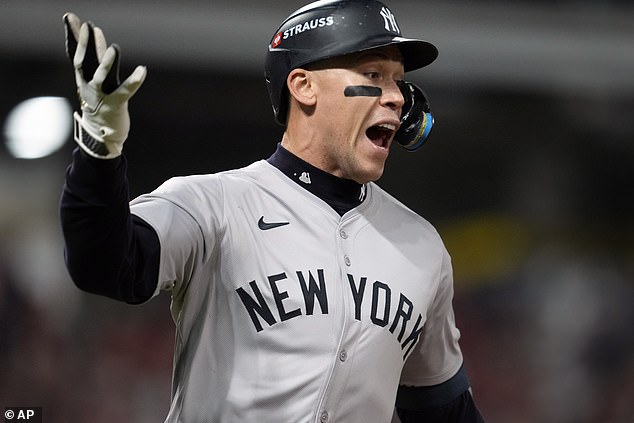 Yankees slugger Aaron Judge tied the game with a decisive home run in the eighth inning.