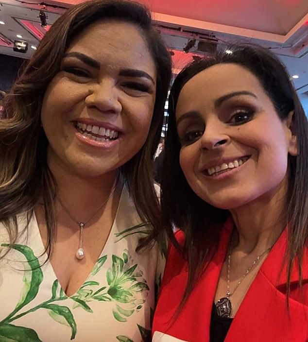 Also attending the dinner was Liberal National Party senator Jacinta Price, who made a big impression on the national stage last year by campaigning against Indigenous Voice.