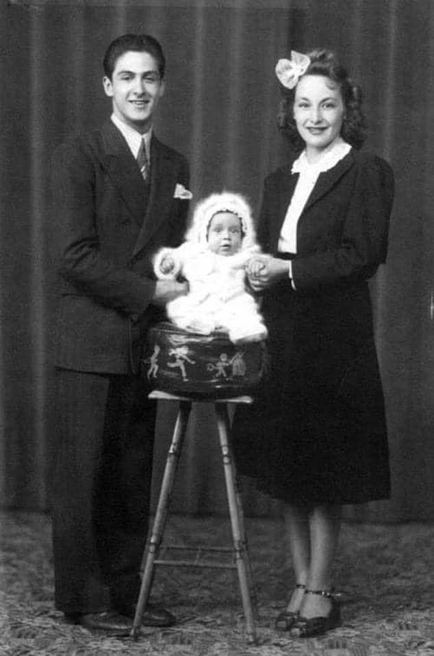 Born in Manhattan, New York, on April 25, 1940 as Alfredo James Pacino, he was the only child of Sicilian Italian-American parents Rose (née Gerardi) and Salvatore Pacino; seen with his parents in 1940