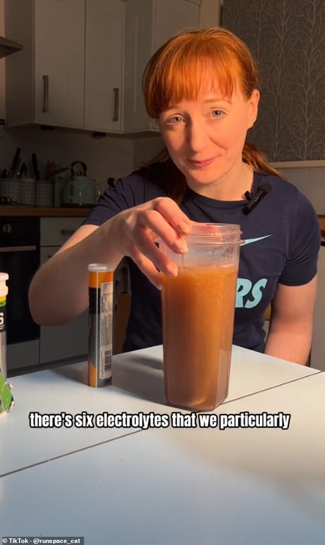 A recent surge of interest in the liquid supplement has led to hundreds of clips of young people sipping their mineral-infused water appearing online.