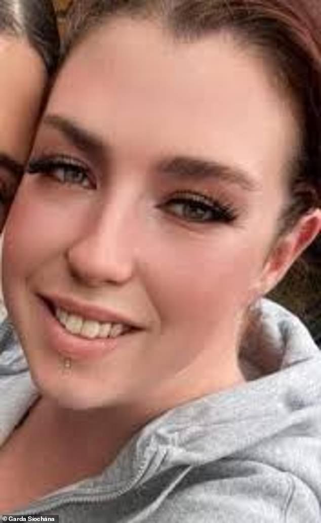 Dayla Durin, 24, was reported missing along with her son, but is now reported to have been found in the United Kingdom.