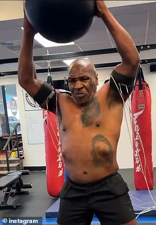 Fans have recently praised Tyson's physique.