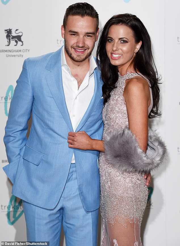 Liam's ex Sophia Smith also remained silent about the singer's death despite knowing the star since they were both at school (pictured in April 2015).