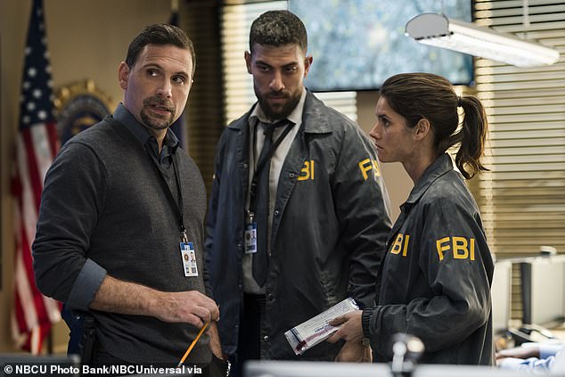 (L) Jeremy as Assistant Special Agent in Charge Jubal Valentine, Zeeko Zaki, as Special Agent Omar Adom 'OA' Zidan, Missy Peregrym as Special Agent Maggie Bell in the FBI