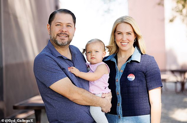 Gallego, now in a contentious Senate race in Arizona, married lobbyist Sydney Warren, who was 14 years his junior, after their divorce was finalized.