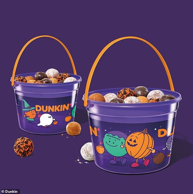 Dunkin' customers can purchase them from now until October 31, and while prices vary from store to store, several shoppers weren't thrilled about spending up to $16.99 for the bucket.