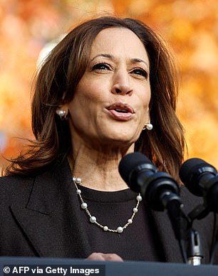 Kamala Harris in Grand Rapids on October 18