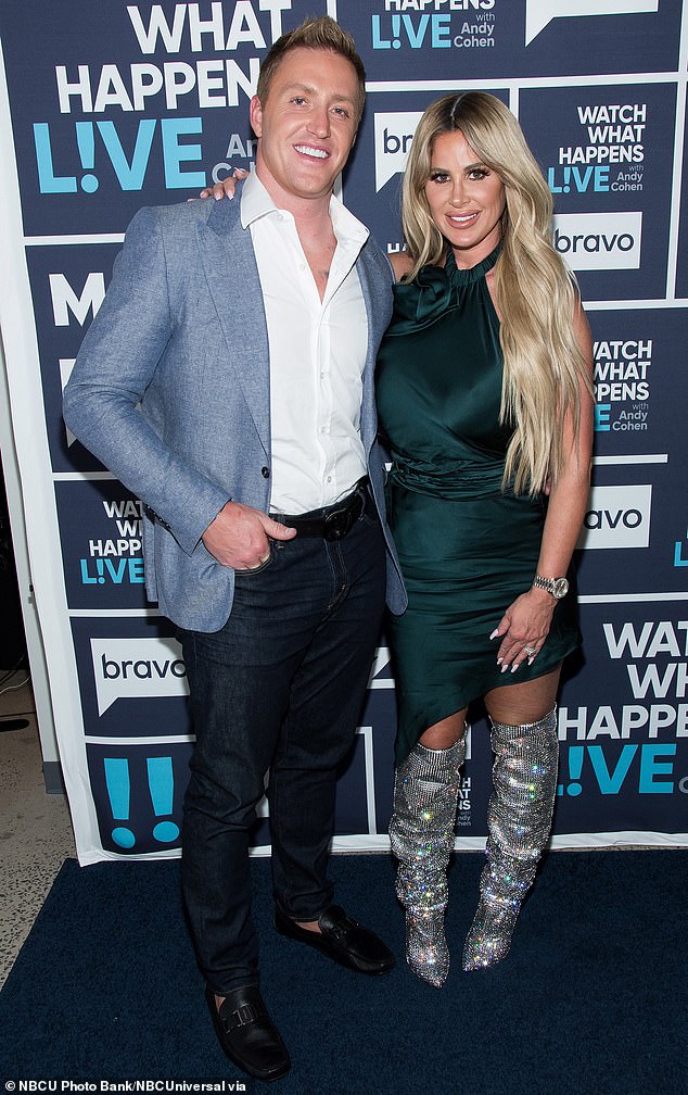 Kim and Kroy are scheduled to go to divorce trial later this year in November amid the couple's ugly split and financial problems; seen in 2017