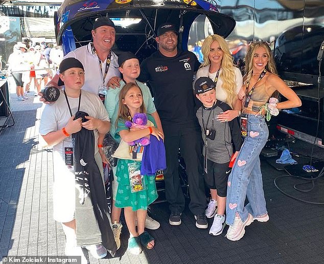 The couple are also parents to Kroy 'KJ', 13, Kash, 11, and twins Kaia and Kane, 10. Saying 