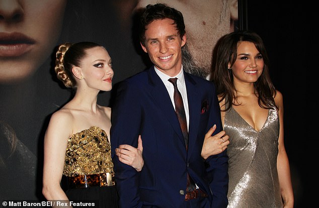 The role of Eponine was not intended for Taylor, who recently resumed her Eras Tour in Miami, as it ended up going to breakout actress Samantha Barks; Amanda, Eddie and Samantha seen in 2012