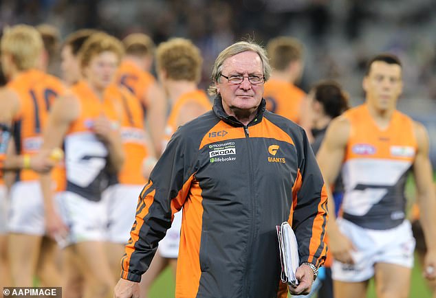 The former GWS and Essendon coach initially feared he had suffered a heart attack.