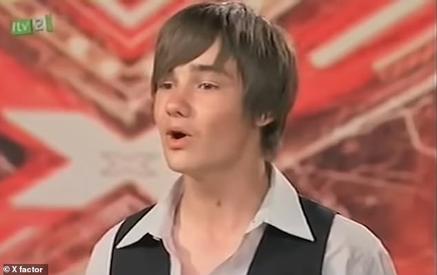 Paying tribute to the down-to-earth star, Thomas told MailOnline: Liam was a very genuine and humble person (Pictured: Liam's first audition for X Factor in 2008, when he was just 14)