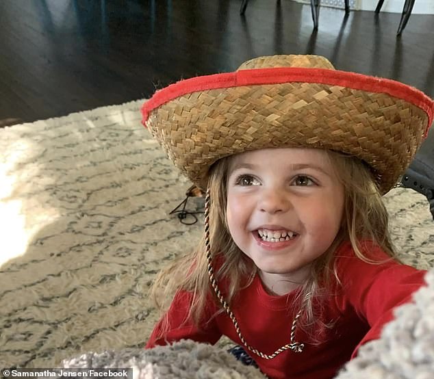 While the girl was busy picking yellow and purple flowers in her private driveway, a Chevy Tahoe came speeding down the dirt road. This shocked Scarlett, as well as her little brother and grandmother.