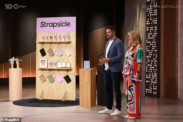 Rice and Stainlay introduced the product on Shark Tank Australia this week