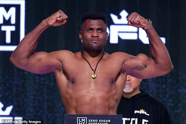 Francis Ngannou has honored the memory of his 15-month-old son Kobe with a tribute tattoo