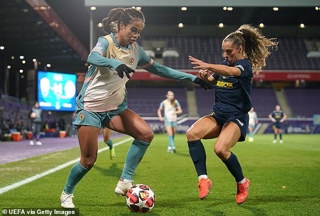 Earlier this week, Fowler, 21, scored the Citizens' winning goal in a 3-2 win against St. Pölten in the UEFA Women's Champions League.