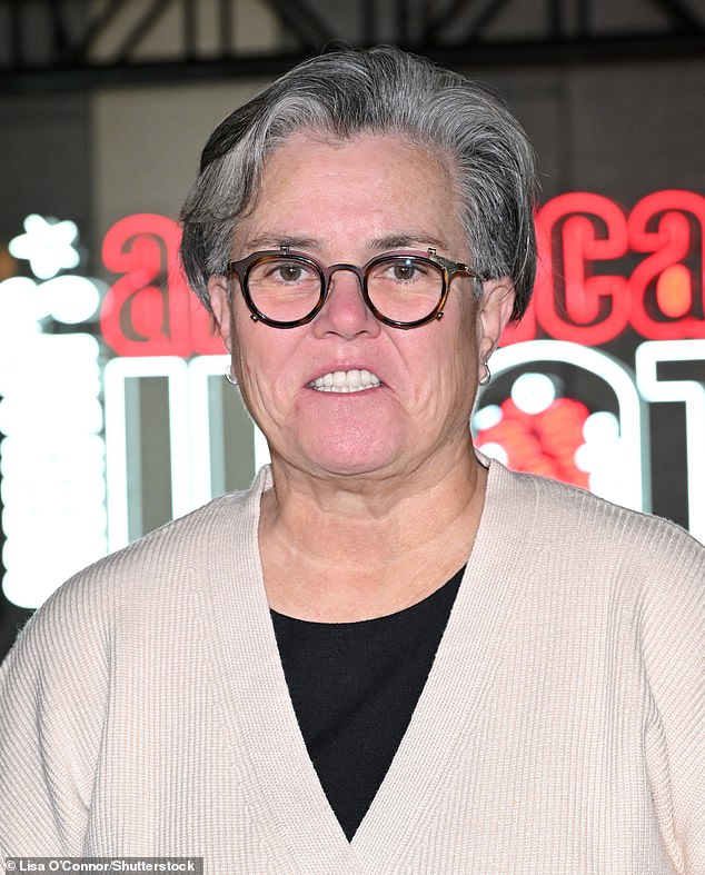 Rosie O'Donnell is pictured earlier this month while in Los Angeles.