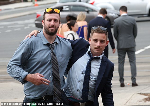 The right-wing punter needed support from a teammate after leaving Royal Randwick on Saturday.