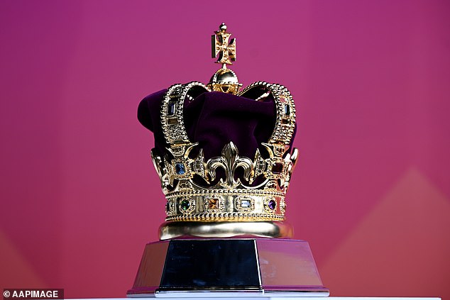 The King Charles III trophy was displayed on Sydney's Everest at the Royal Randwick Racecourse. Despite rumors of an apparition, King Charles III himself arrived late