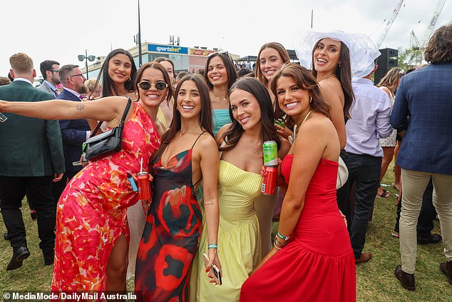 The fashion stakes couldn't have been much at Caulfield Racecourse...