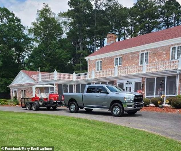 Mary Ezell-Wallace and her husband moved to El Dorado, Arkansas. They left their four-bedroom, three-bathroom home that they originally purchased for $106,000 in 2006 and purchased a stunning 5,5000-square-foot home for $400,000 that they affectionately refer to in Facebook posts as 'Wallace Estate.'