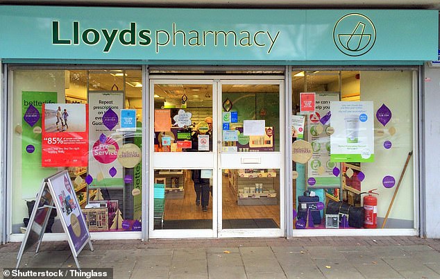 Boots has closed branches en masse in recent months, while LloydsPharmacy has closed its doors entirely. Pictured: A former LloydsPharmacy store in Bracknell, Berkshire.