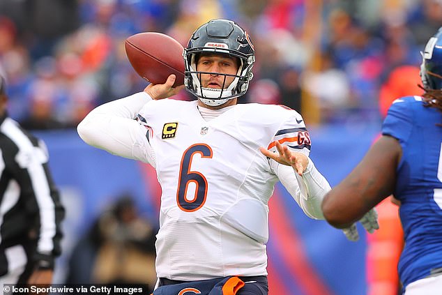 Jay Cutler spent eight years with the Bears and threw 154 touchdowns for the franchise