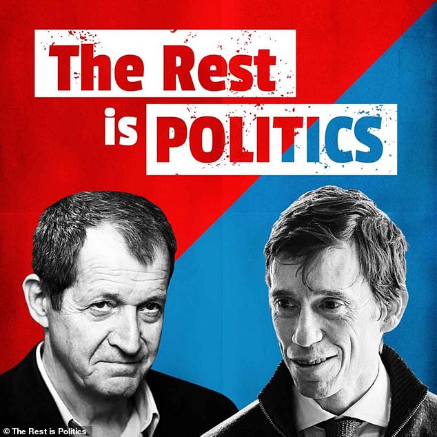 The Rest is Politics has over 145 million total downloads and attracts 2.5 million listens per week.