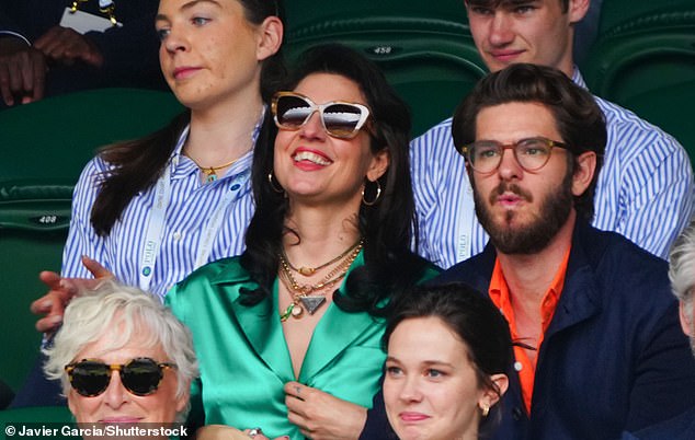 The movie star's romance with professional and ethically non-monogamous witch Kate Tomas was recently revealed (pictured together at Wimbledon in July).