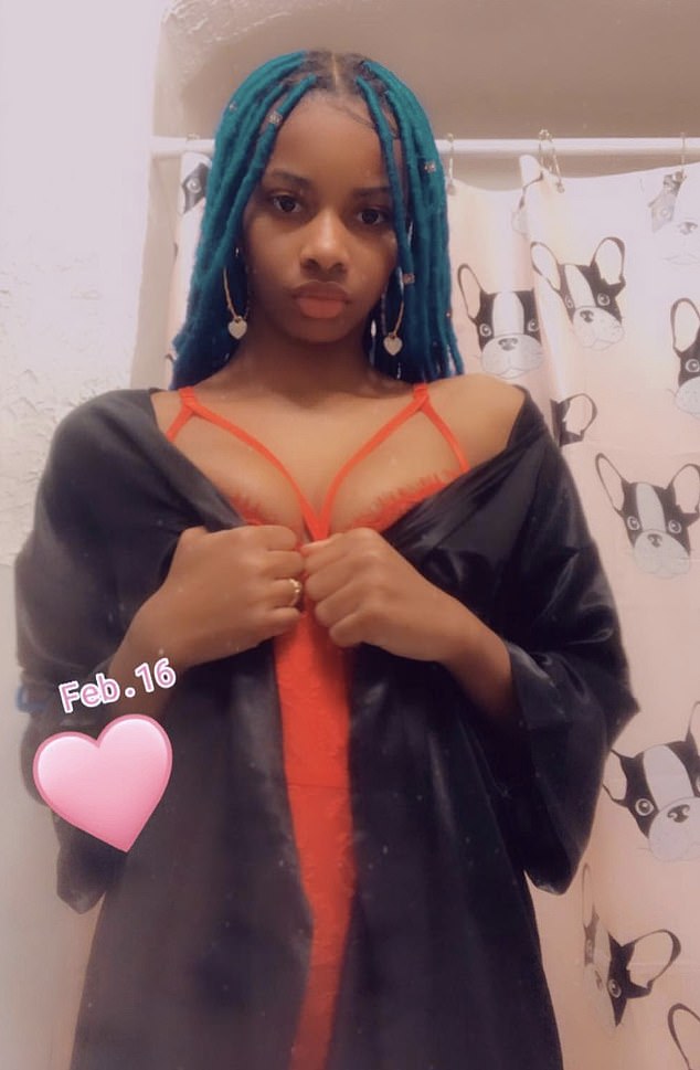 Treasure, now 22, is back in the spotlight and sharing risqué content on Onlyfans