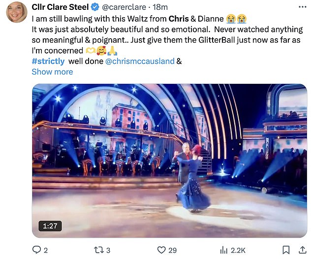 1729371212 827 Strictly fans are left in tears over Chris McCausland and