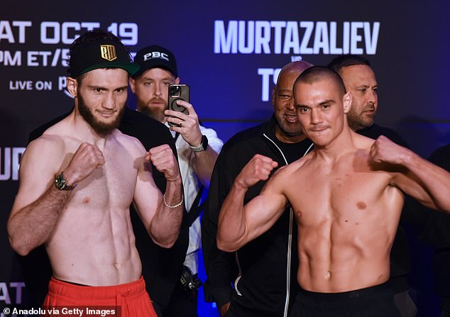 Tim Tszyu fights Russian Bakhram Murtazaliev in Orlando on Sunday afternoon