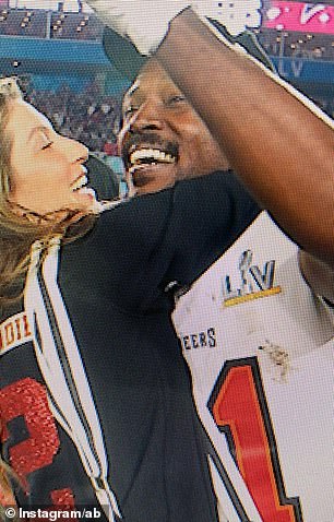 Brown has previously shared photoshopped photos of him and Gisele hugging.