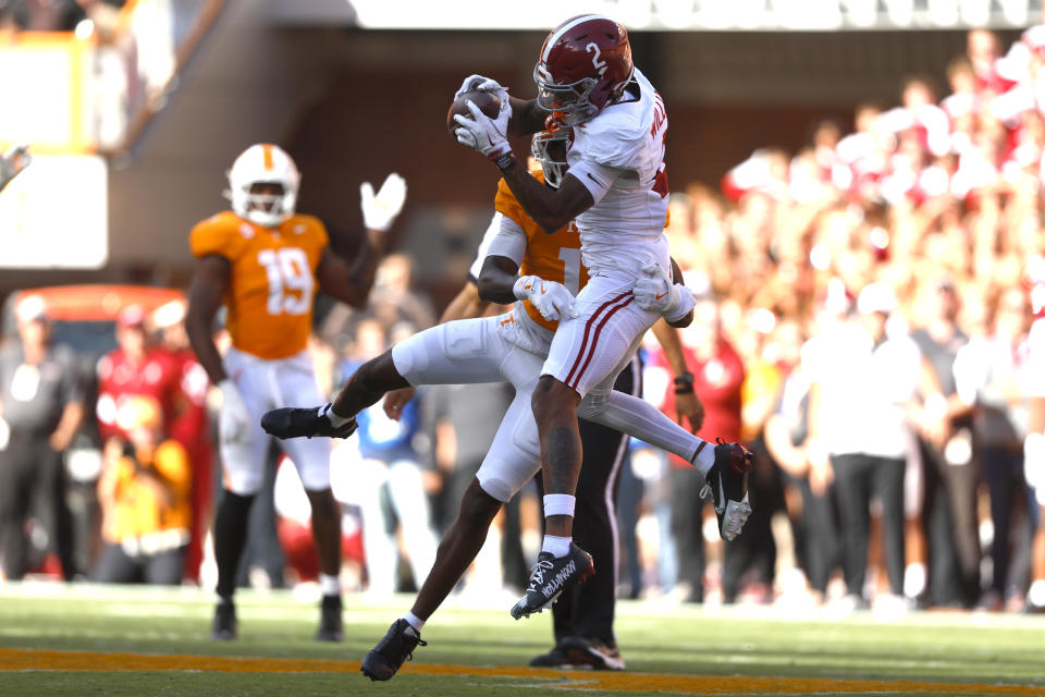 Ryan Williams scored Alabama's only points in the first half. (Butch Dill/Getty Images)