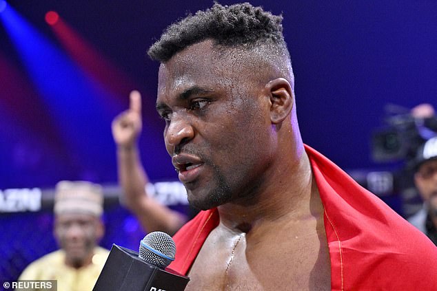 Ngannou was away from the cage for a while to venture into boxing but he returned in a brutal way